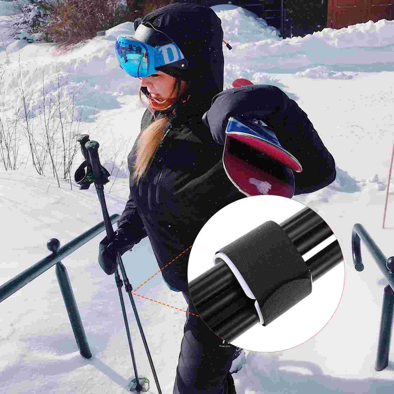 Correas multifunción para Snowboard, bandas de fijación de trineo de nailon para esquís, correas para esquís, accesorios duraderos para suministro de Snowboard