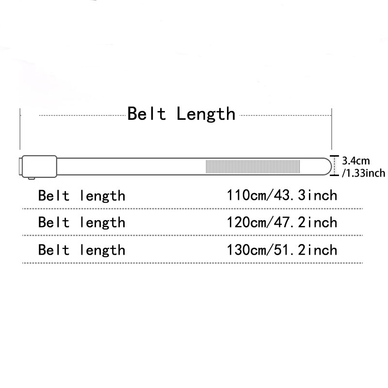 Business Men's Belt High Quality Comfort Jeans Belt Adjustable Automatic Buckle Belt Suitable for Suit Pants