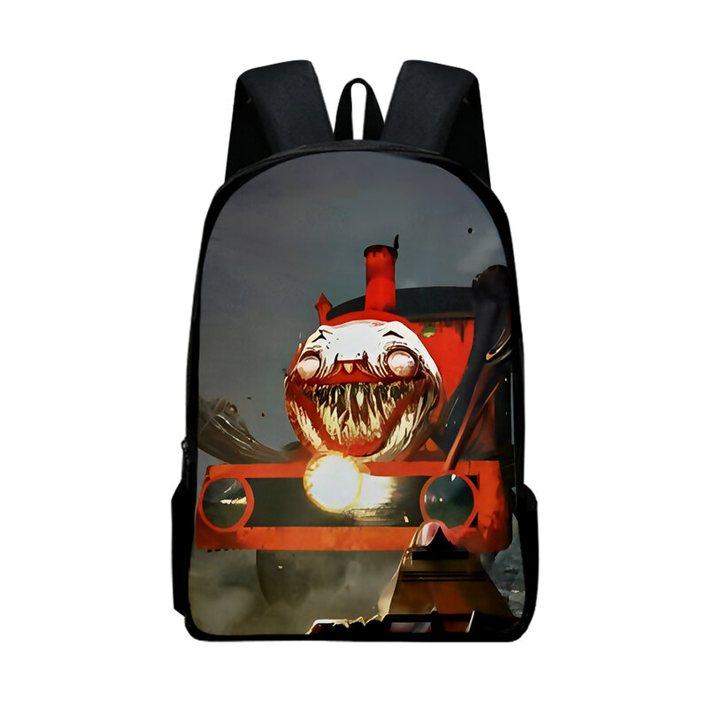 Choo-Choo Charles Merch School Backpack Musician Cute Oxford Cloth Travel Bag Style Adjustable Shoulder Strap Bag