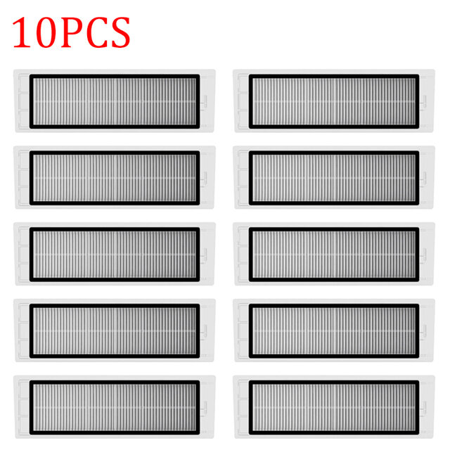 Моющиеся фильтры HEPA 2/4/6/10 шт., запчасти для робота-пылесоса Xiaomi Roborock S50, S5 MAX, S6, MI, Сменные аксессуары