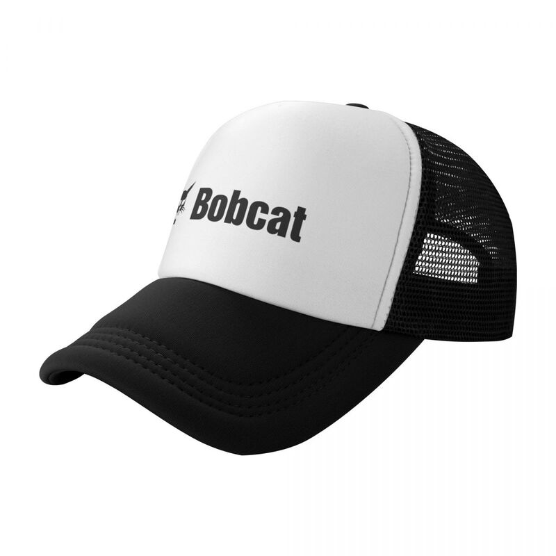 밥캣 로고 트럭 모자, 남녀공용 야구 모자