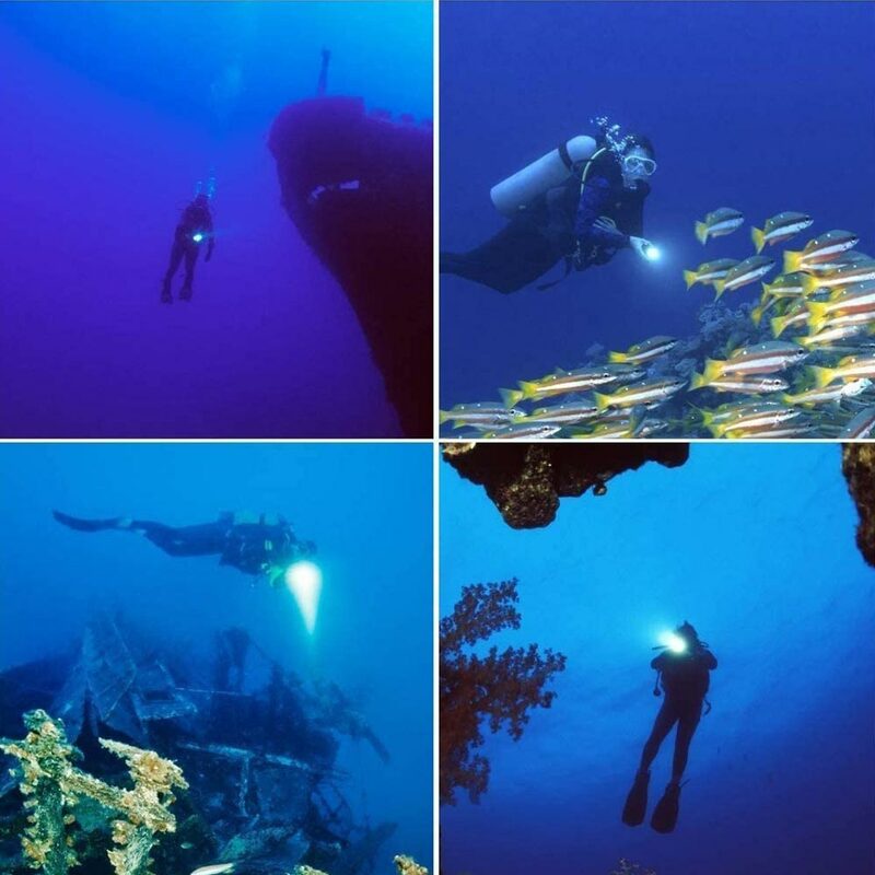 Submarino Mergulho LED Light, Vídeo subaquático, Lâmpada de mergulho, Fotografia Luz