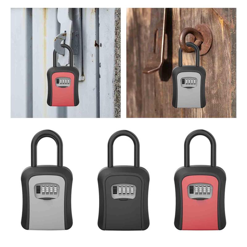 Key Lock Box Indoor Outdoor Key Keeper Box Waterproof Keys Cabinet Organizer for Home Property Management Outside Store Realtors