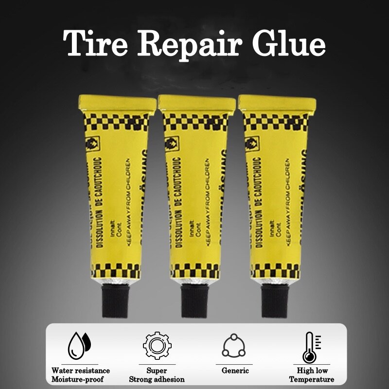 1-10Pcs 10g Bicycle Automobile Motorcycle Tire Tyre Repairing Glue Inner Tube Puncture Repair Glue Strong Tyre Repair Glue