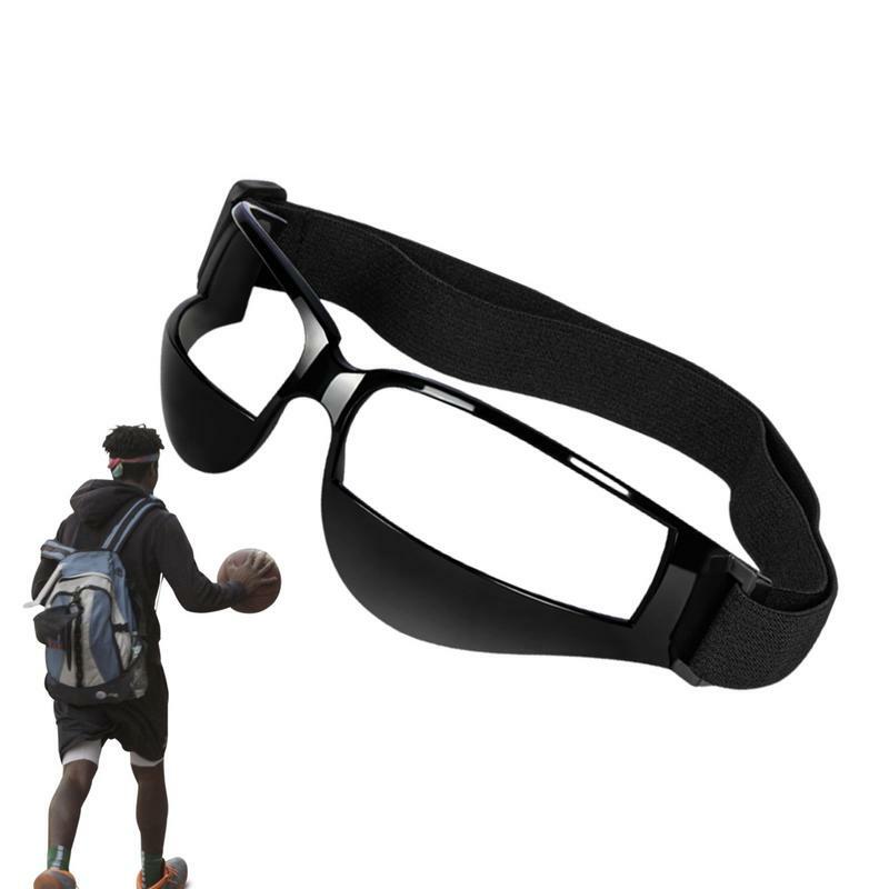 Kacamata Dribbling nyaman kacamata olahraga Wanita Pria pelindung olahraga Dribble spesifikasi untuk pemain remaja dewasa anak-anak