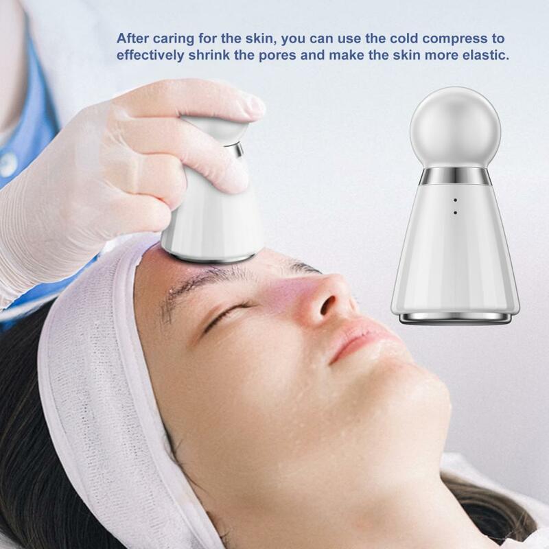 ABS  Useful Physical Low Temperature Ice Compress Tool Comfortable to Hold Facial Cooling Massager Sunburn Care   for Girl