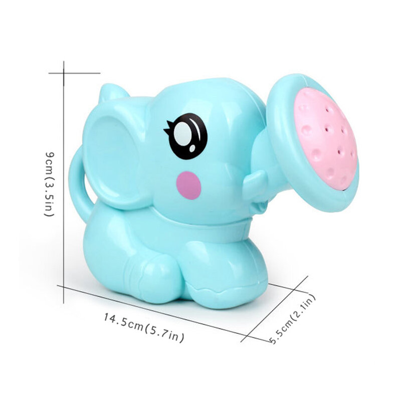 子供のための象の形をしたプラスチック製のバスのおもちゃ,水のおもちゃ