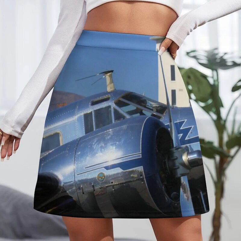 Bliźniacza bukowa Mini spódniczka skromne spódnice dla kobiet satynowa spódnica