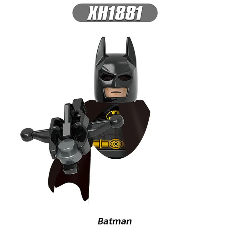 X0334 The Avengers Batman Catwoman Bricks Cartoon Character building block Educational Toy Birthday Present