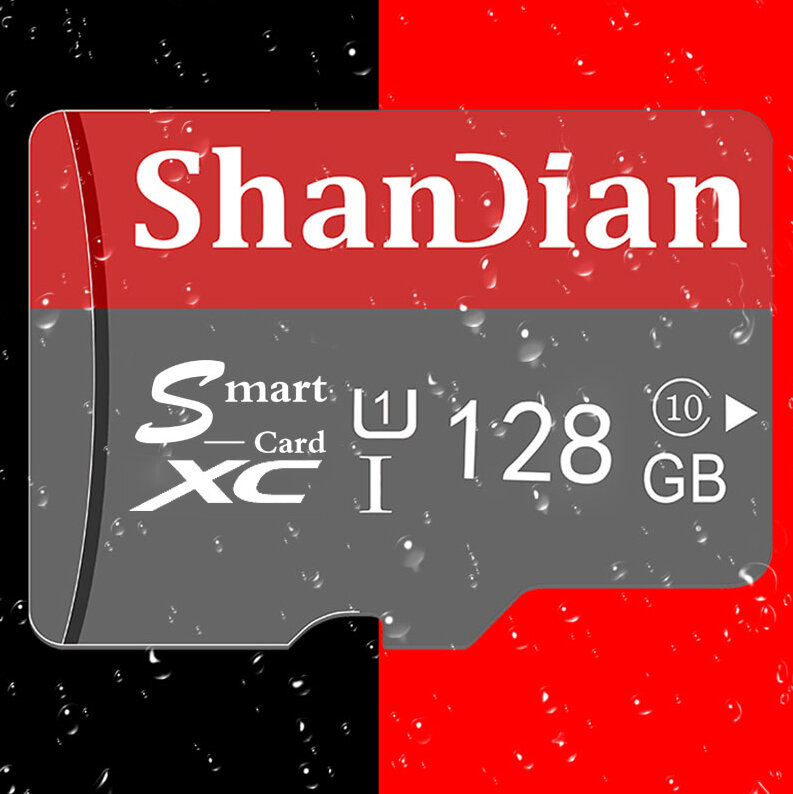 Cartão de memória 128gb smart sd class10 64gb vermelho inteligente hc 8gb livre sd adaptador presentes 32gb 16gb tf usb flash xc para câmera uav 8gb