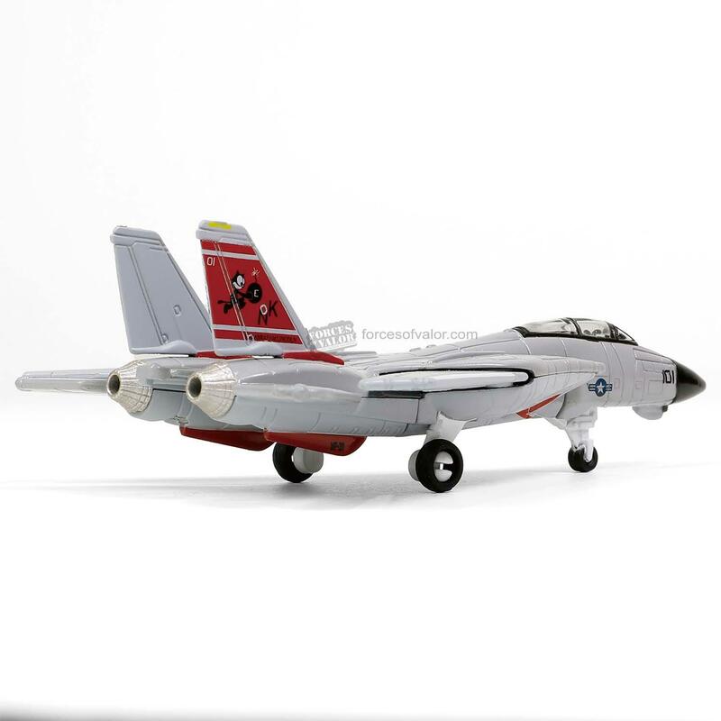 Forças de valor 831112 1/200 uss enterprise CVN-65 deck + F-14A VF-31 tomtomcatters”