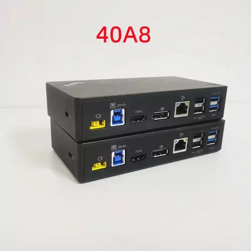 original 40A8 ThinkPad USB 3.0 Ultra dock, DK1523 03X7131 03X6898 40A8 SD20K40266 SD20H10908