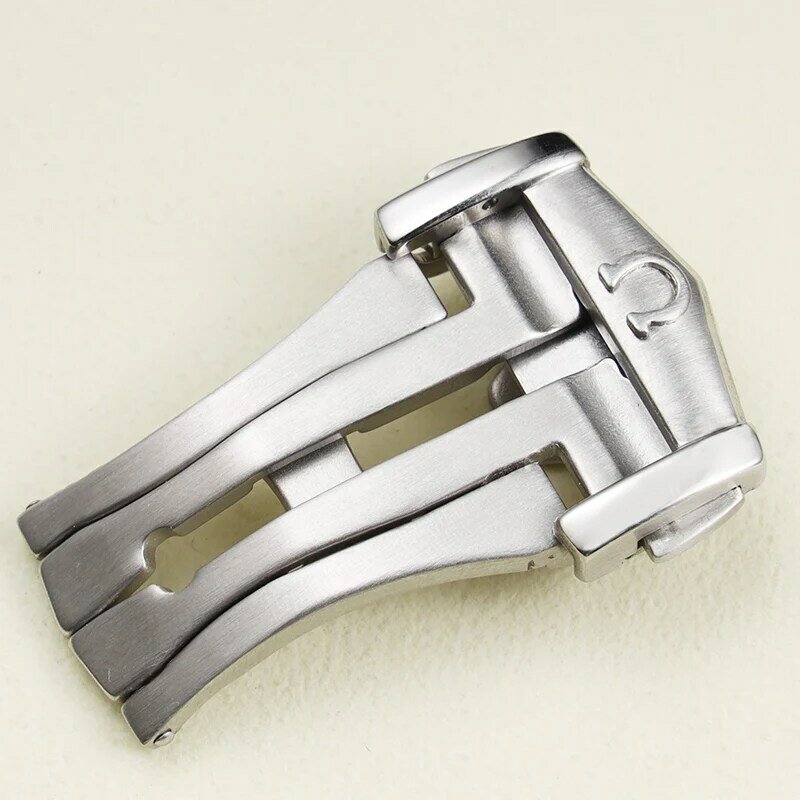 18mm/20mm Folding Buckle For Omega Stainless Steel Buckle Leather/Rubber Band Metal Deployment Clasp Accessories Tools