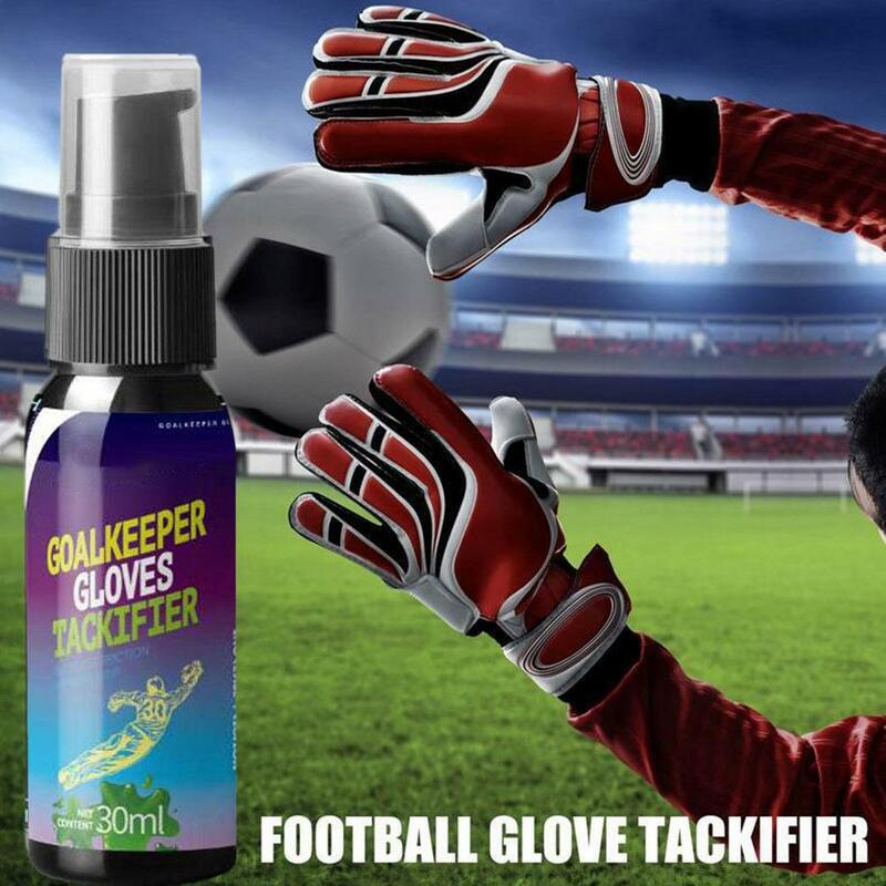 Goalkeeper Glove Grip Boost Spray 30ml Football Grip Glue Spray Spray Goalkeeper Slip Boost Grip Gloves Anti Spray Baseball L1V3
