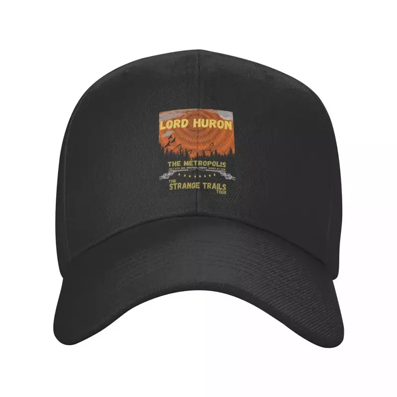 Lord Huron concertcap หมวกเบสบอลหมวกชาหมวกหมวกทรงทหารแบบแข็งหมวกวินเทจชายหญิงชายหาดของผู้ชาย
