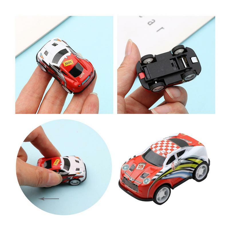 Alloy Car Model Mini Alloy Car Toys Boys Gifts Mini Race Car Pull Back Alloy Car Toy Set Vehicle Toys Prize Box Toys favors