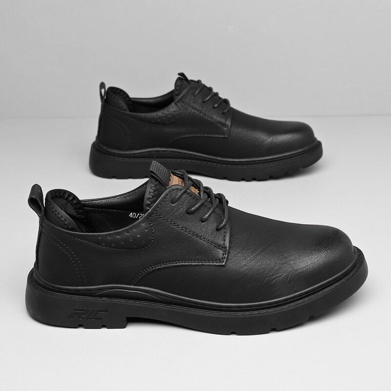 Дизайнерские мужские туфли из натуральной кожи в британском стиле, мужские деловые туфли, Повседневная нескользящая обувь для улицы