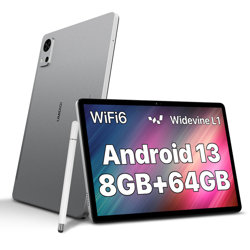 Новое поступление, умный планшет umidigi g5 tab, android 13, 10,1 дюма, hd, android 13, unisoc t606, 128 гб, 6000 мамма бат