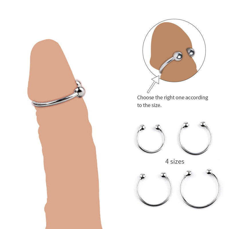 Männlichen Vorhaut Corrector Widerstand Ring Verzögerung Ejakulation Penis Ringe Sex Spielzeug für Männer Cock Ring Männlichen Vorhaut Corrector Resista