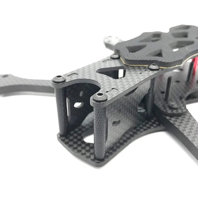 Kit de marco de cuadricóptero de fibra de carbono 225, brazo de 225mm para modelos de Dron de carreras APEX FPV Freestyle RC, 5 pulgadas, 5,5mm