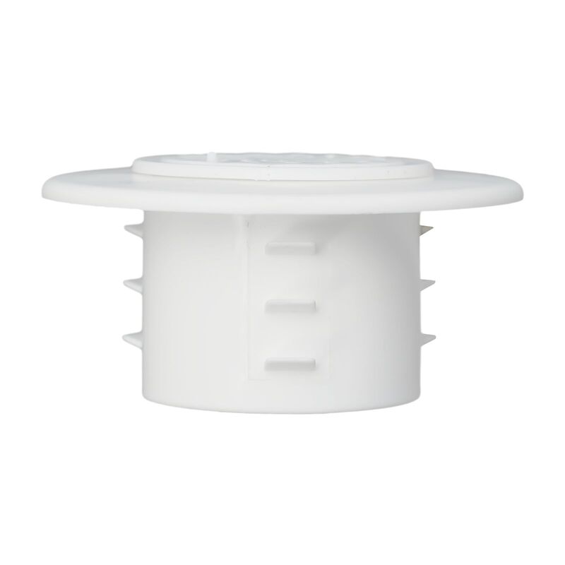 Grelha Plástica Universal para Ventilação de Ar, Não Tóxico, Portátil, Branco, Peças de Ventilação, 40mm-100mm