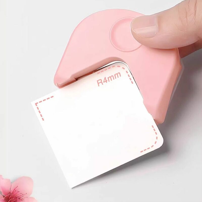 Paper Cutter R4 Corner Punch Portable Paper Trimmer Arc-shaped R4 Corner Rounder Mini DIY Craft Cards Photo Cutting