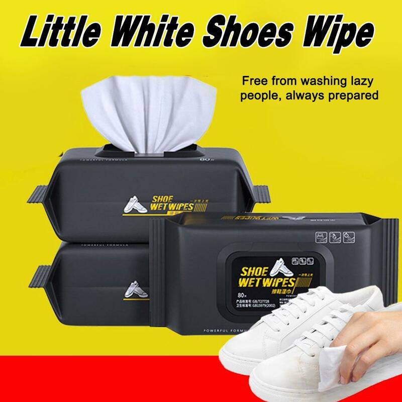 Toalhetes De Limpeza De Sapatos Descartáveis, Sapatos Brancos Portáteis Cuidado De Limpeza, Sem lavagem, Sneakers Wipes