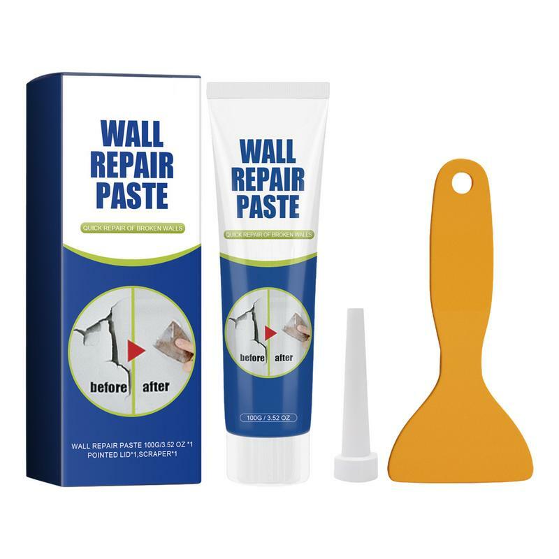100g Repair Paste Kit Household Wall Repair Cream Tile Grout Mending Agent Walls Peeling Repair Paste With Scraper