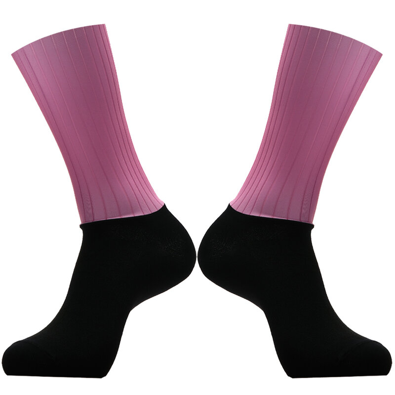 Slip Silicone Seamless Aero Anti Socks New Summer calzini da Ciclismo traspiranti uomo donna bici da strada Calcetines Ciclismo