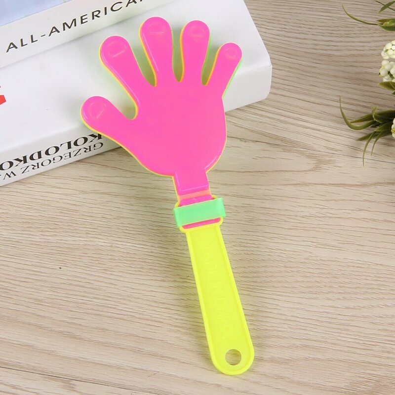 20 Pcs Plastic Noisemakers Stocking Stuffers Party Clapper Christmas Gifts Hands Clapping Toy Sports Toys Glow Applauding