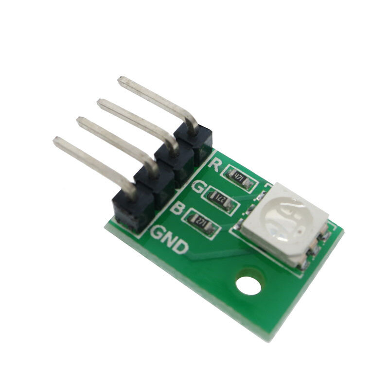Kit 5050 smd rgb led módulo de diodos para arduino cor cheia breakout board dupont jumper fios cabo eletrônico 5v mcu diy