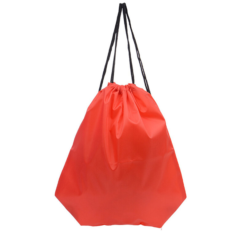 Borsa pratica durevole con coulisse borsa portaoggetti borse da palestra borsa da viaggio in tessuto Oxford 33x43cm accessori impermeabili
