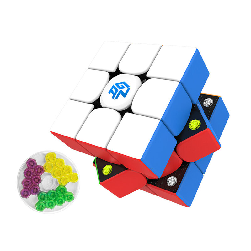 [Picube] GAN356 M 3X3X3 Magnetic Magic Cube 3X3ความเร็ว GAN356M ปริศนา GAN 356 M GES Magico Cubo Gancube ของเล่นมืออาชีพ