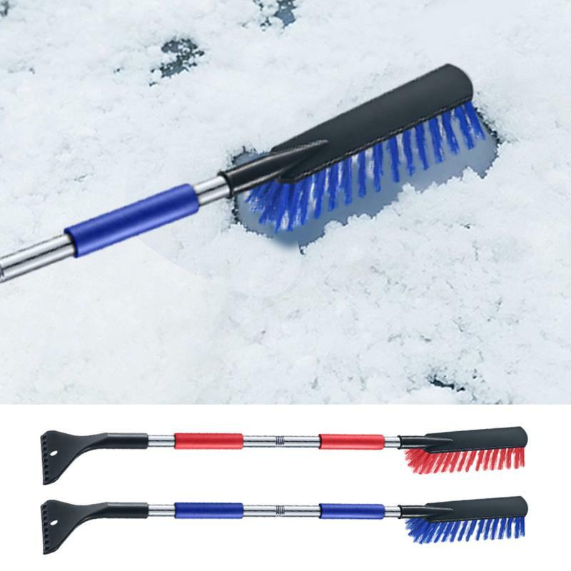 Snow Scraper For Car Snow Removal For Cars 2-in-1 Snow Brush And Detachable Ice Scraper With Ergonomic Foam Grip For Cars Trucks