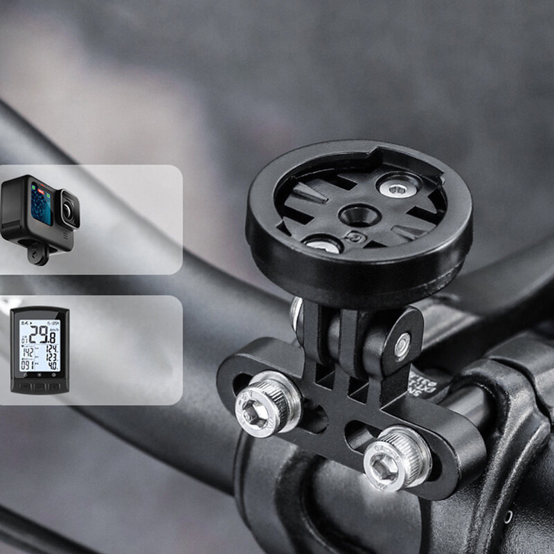 Gopro-自転車とオートバイのハンドルバー,自転車の車軸用のアクセサリー,カメラアダプター,Garmin