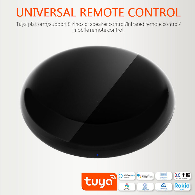 Controle Remoto Universal IR, Tuya Smart Life, Wi-Fi, IR, DIY, Infravermelho, TV, Ar Condicionado, Alexa, Google Home
