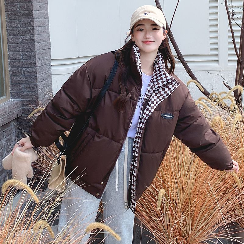 2023 New Women Cotton Coat Winter Jacket Female Thick Parkas Short Loose Outwear Everything Goes with The Style Warm Overcoat