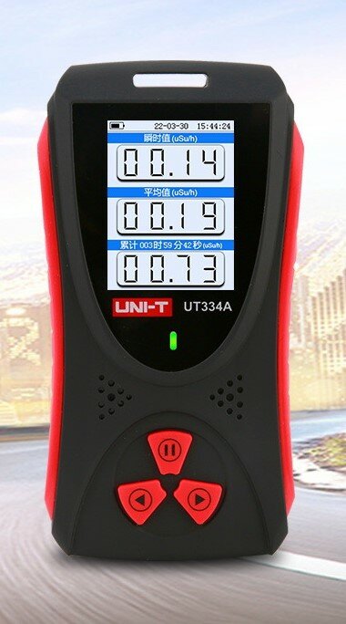 Personal Radiation Dose Detector UT334A Portable Beta Gamma And X-ray Geiger Counter Radiation Dosimeter