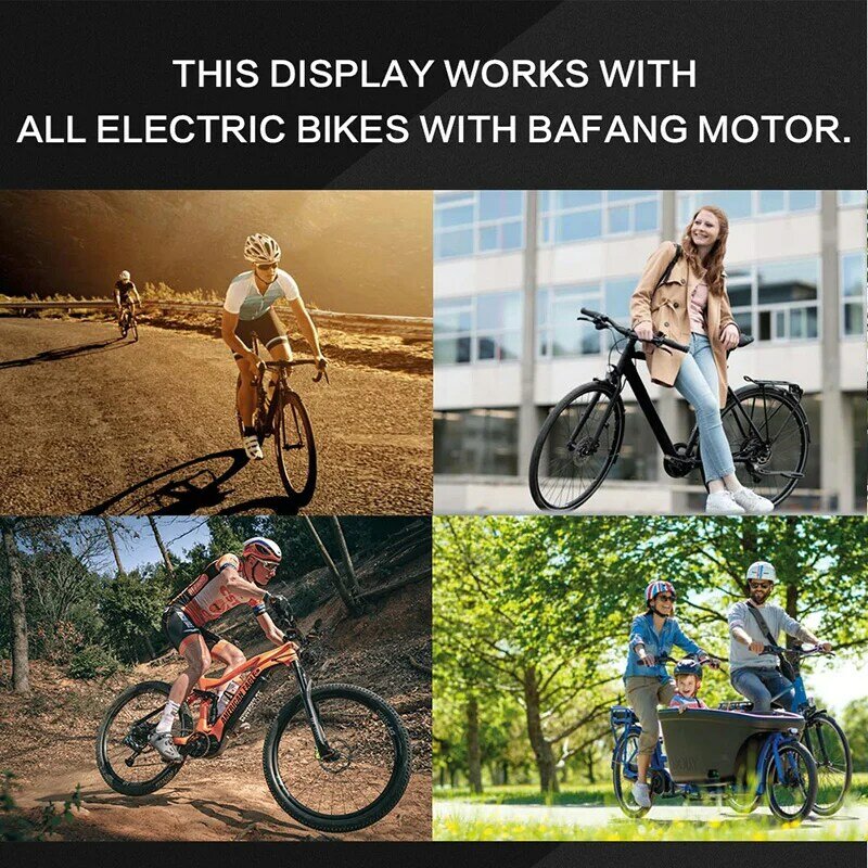 Display OLED de cor Bafang para E-Bike, HDMI, BBS01, BB02, BBSHD, M400, M500, M600, M620, motor Bafang, PODE Protocol