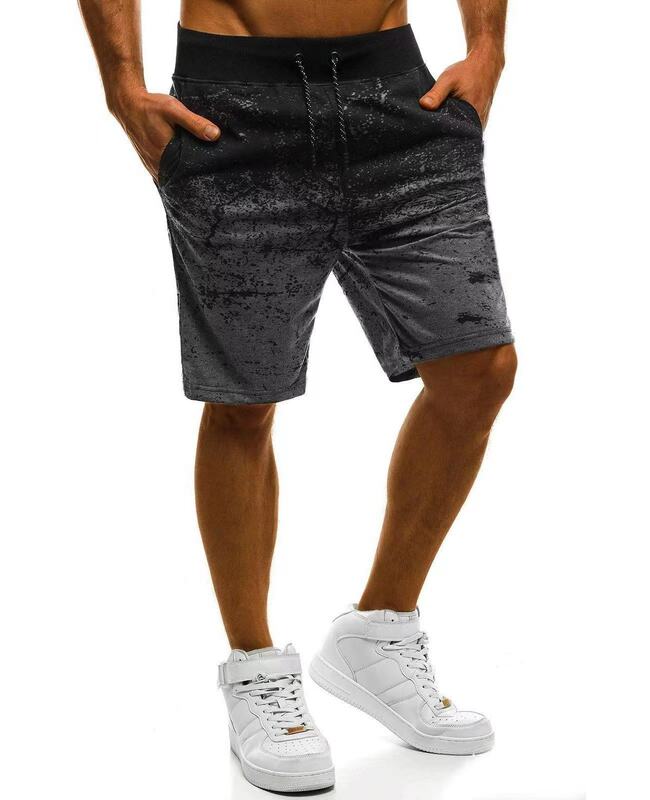 2023 verão novo masculino casual shorts joggers curto sweatpants com cordão hip hop calções de treino fino plus size