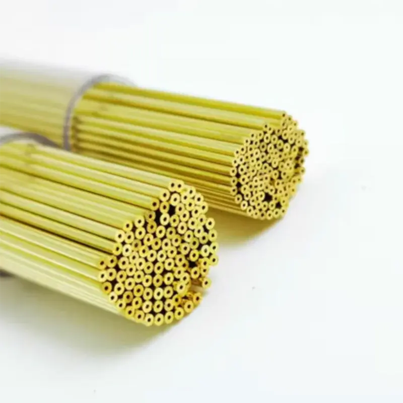 WEDM Brass Electrode Tube0.3/ 0.5/0.8/0.9/1.0/1.5*400mm Die Single Hole for EDM Drilling Hole Machine