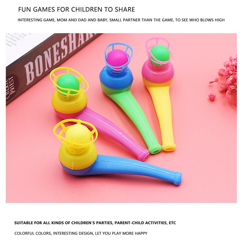 Blow Pipe & Balls  Pinata Toy Loot/Party Bag Fillers Wedding/Kids 4pc Kids Toys Children Educational Toys Learning Games For Kid