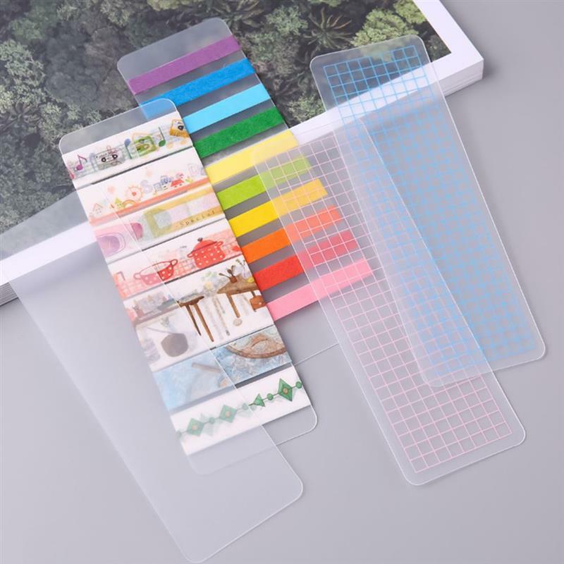 Washi – planches d'échantillon de bandes, support de bureau en papier, plaque de rangement, Pvc séparé, planificateur, Scrapbooking, organisateur de vœux