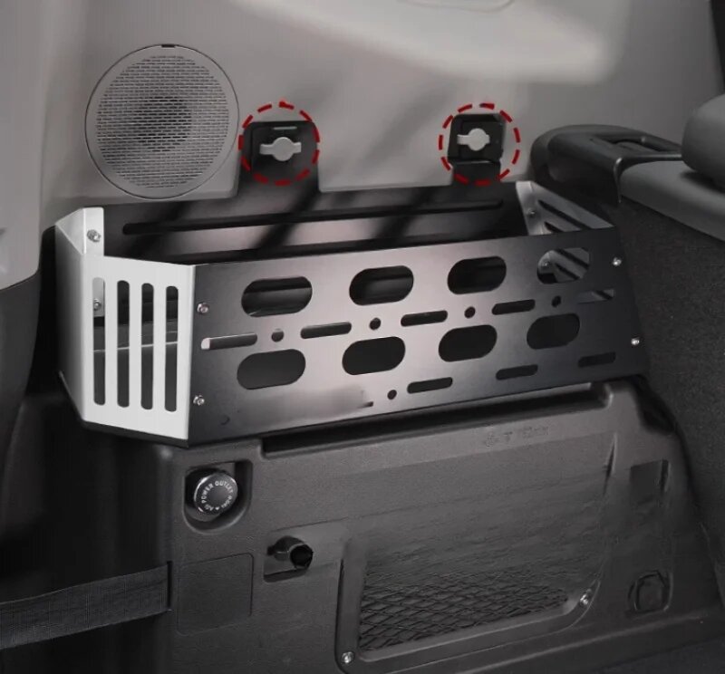 Kofferraum regal passend für chery Jetour Traveller T2 modifizierte Aluminium legierung Aufbewahrung sbox Auto Innenteile