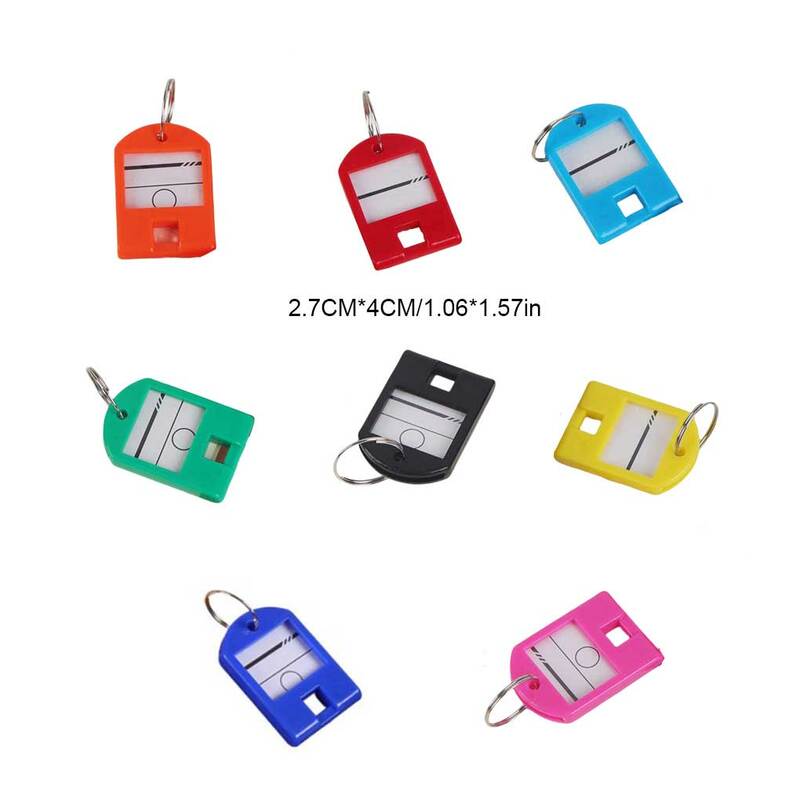 Suitcase Luggage Tag Name Baggage Tags Key Ring Label Pendant Accessory