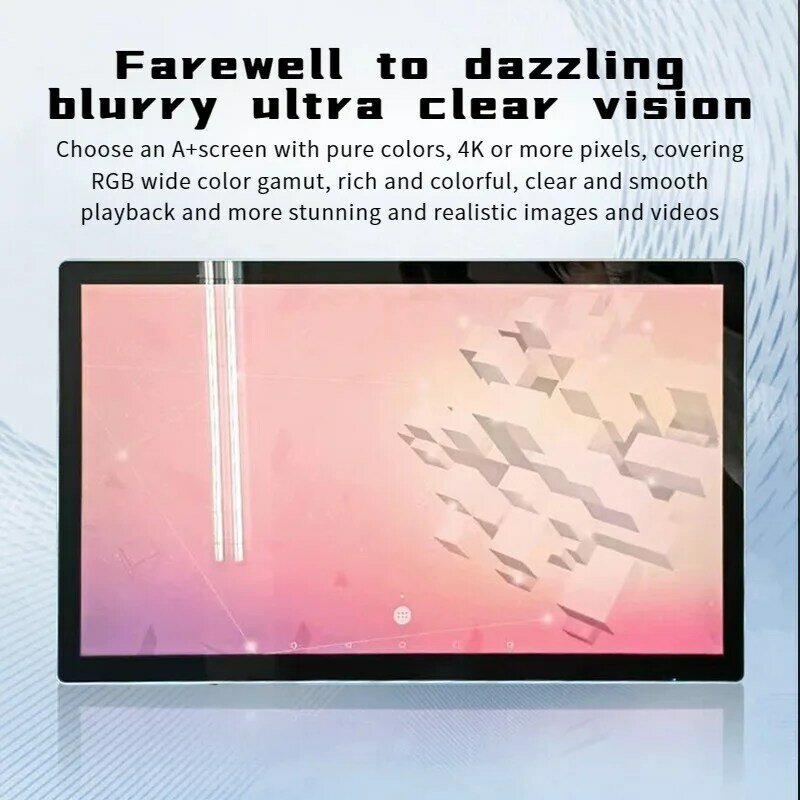 Android advertising player 10.1/15.6/18.5/21.5/24 inch small size display series wall mounted LCD digital signage