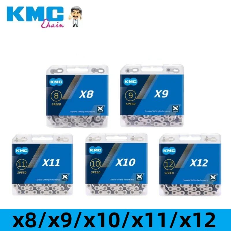 KMC-cadena para bicicleta de montaña, juego de bielas Compatible con SRAM 8, 9, 11, 12 s, X8, X9, X10, X11, X12, 8/9/10/11/12 velocidades