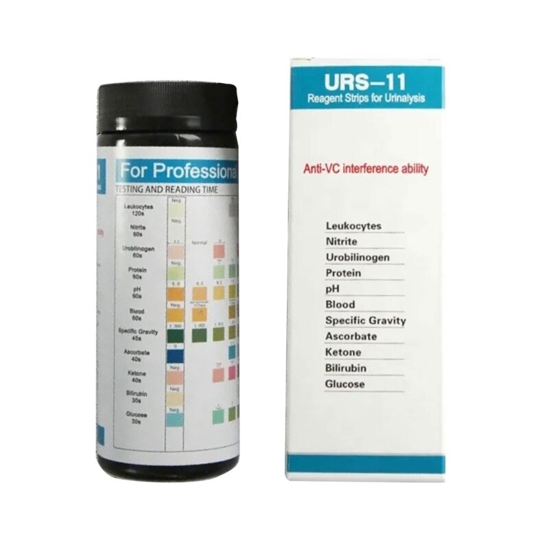 Tiras reactivas para infección orina, cistitis, leucocitos, orina, vejiga, F1FB, 50 Uds.