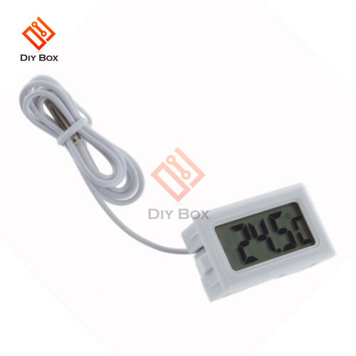 Termómetro Digital LCD, Sensor de temperatura, medidor de temperatura, termostato, controlador regulador térmico, 1M, 3M, FY-10 de sonda de Cable