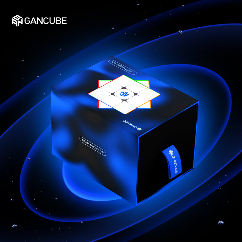 GAN14 Maglev Pro 3x3 cubo magnético de velocidad, cubo mágico recubierto de UV, Juguetes Educativos de rompecabezas para niños, entrenamiento de velocidad, novedad